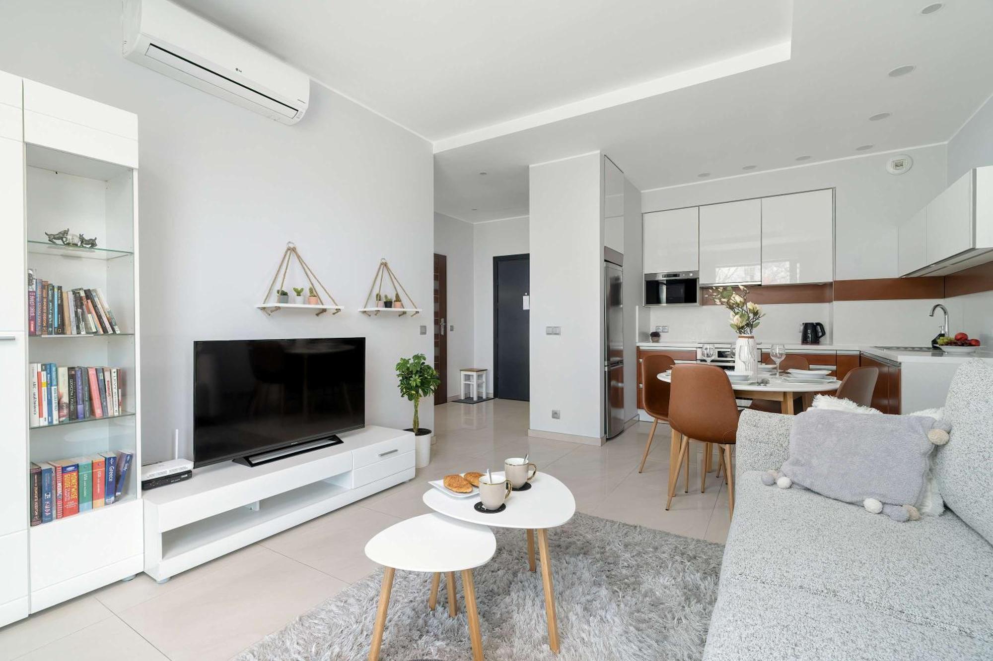 Polwiejska Modern With Ac & Remote Work In Centre By Renters Apartament Poznań