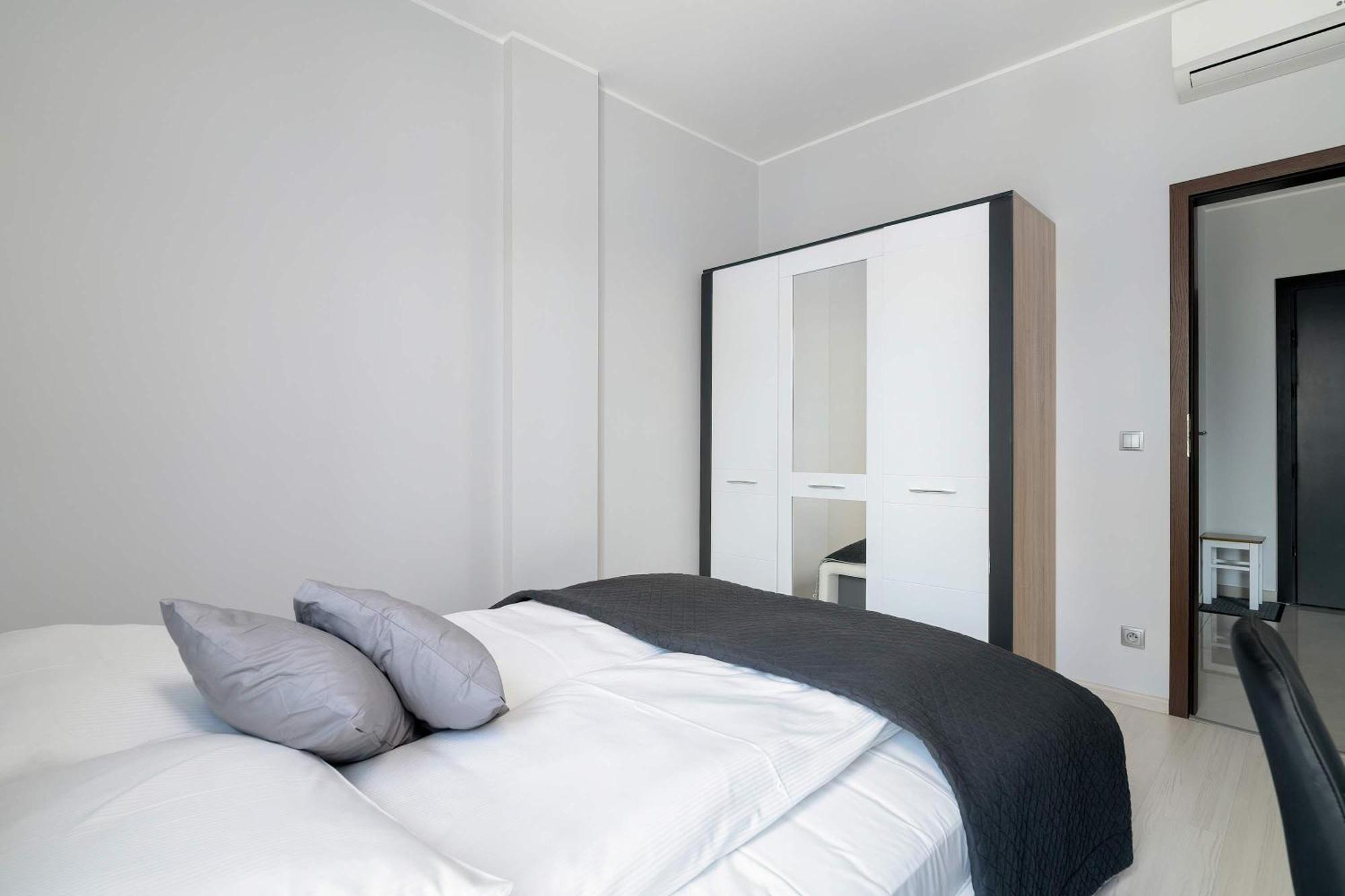 Polwiejska Modern With Ac & Remote Work In Centre By Renters *