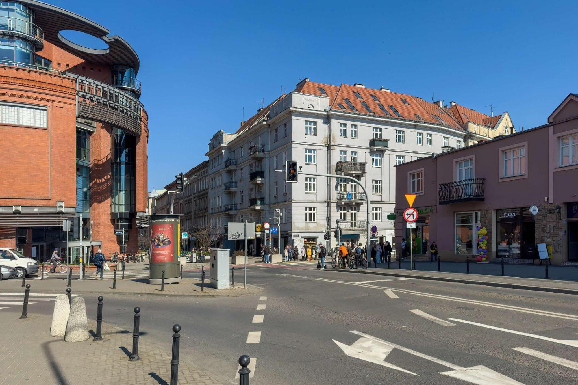 Polwiejska Modern With Ac & Remote Work In Centre By Renters Poznań